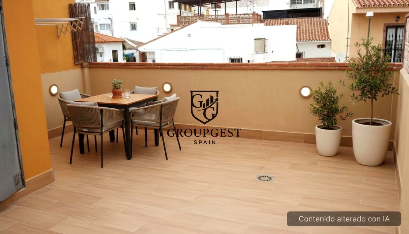 Terrace of Duplex for sale in Málaga Capital  with Air Conditioner, Terrace and Furnished