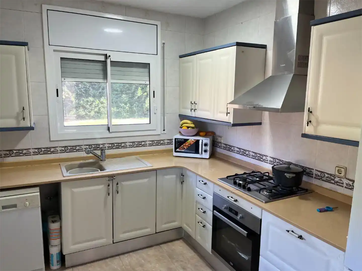 Cocina de Casa o chalet en venta en Caldes de Malavella con Aire acondicionado y Piscina