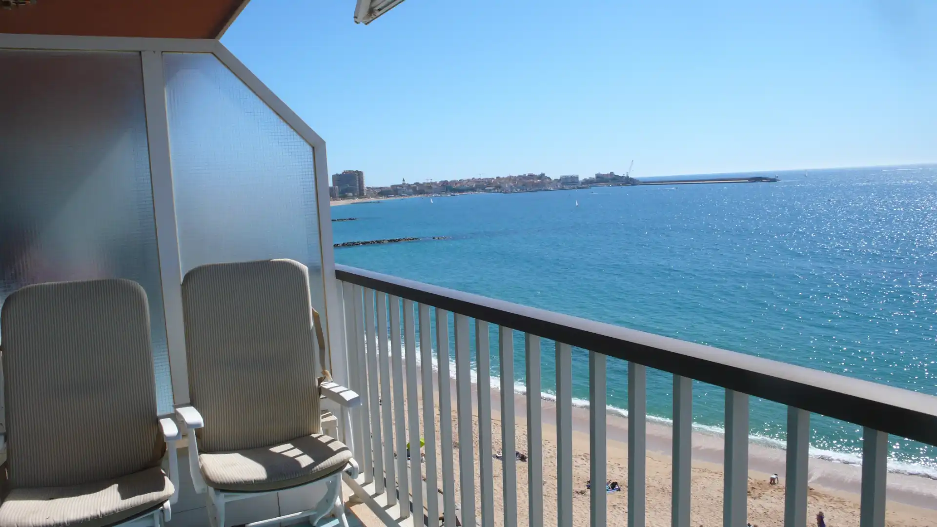 Terrassa de Apartament en venda en Calonge i Sant Antoni amb Calefacció, Terrassa i Moblat