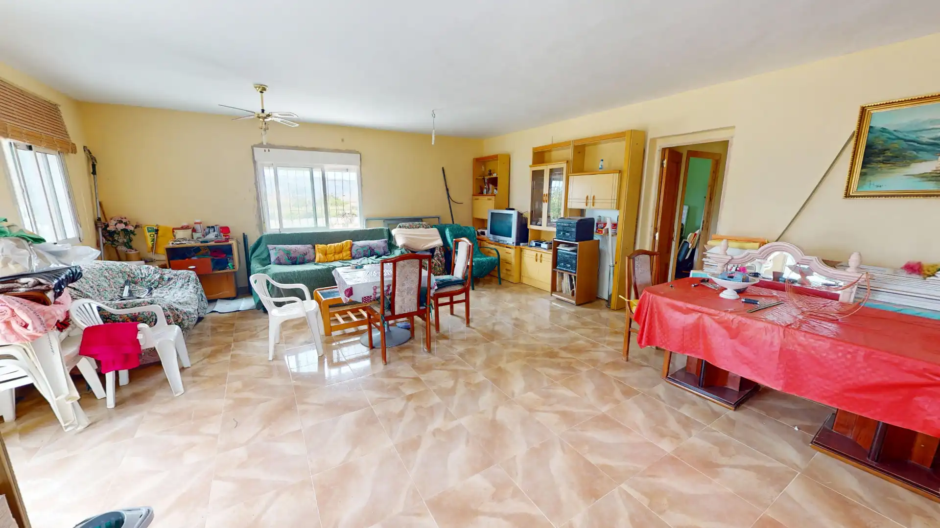 Sala d'estar de Finca rústica en venda en Agost, Alicante