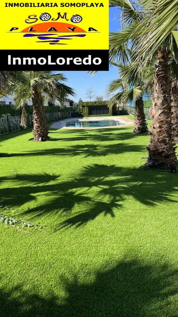 Schwimmbecken von Wohnung zum Verkauf in Ribamontán al Mar mit Heizung, Privatgarten und Abstellraum
