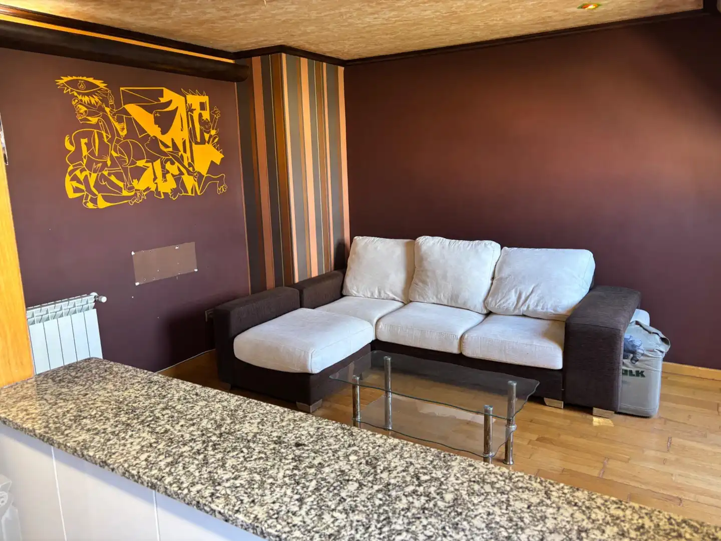 Sala de estar de Ático en venta en Burela con Trastero