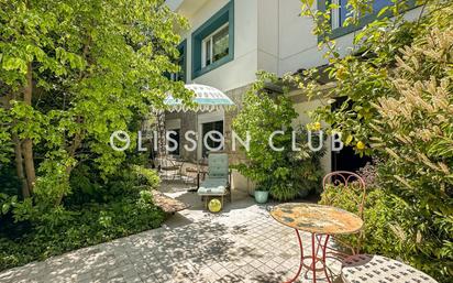 Terrace of Single-family semi-detached for sale in  Madrid Capital  with Air Conditioner, Heating and Private garden