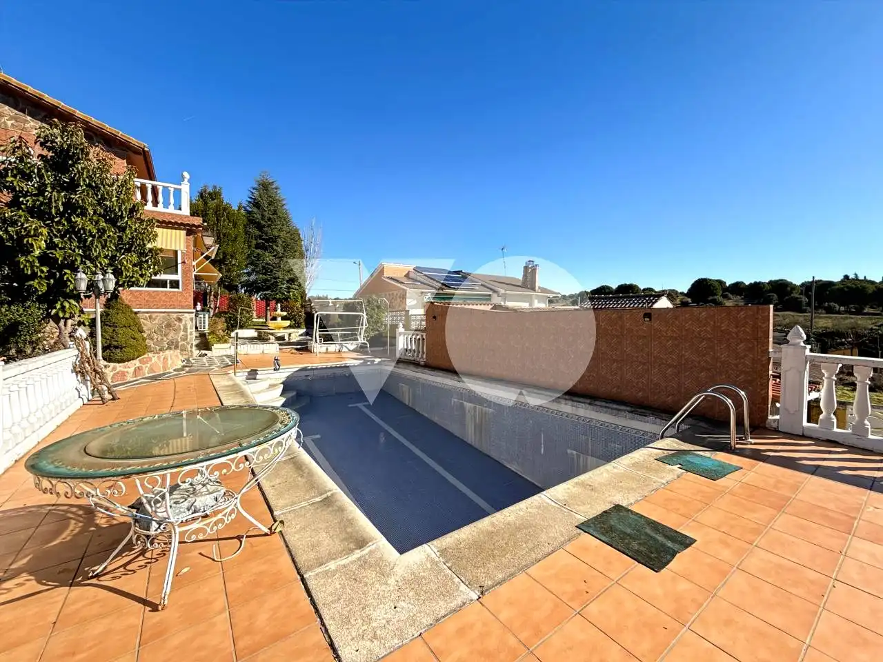 Piscina de Casa o chalet en venta en Ribatejada con Aire acondicionado, Calefacción y Jardín privado