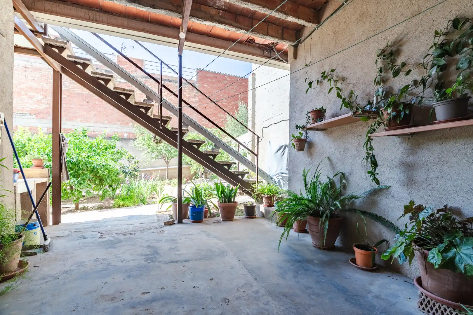 Terrasse von Haus oder Chalet zum Verkauf in La Pobla de Mafumet mit Klimaanlage, Heizung und Privatgarten