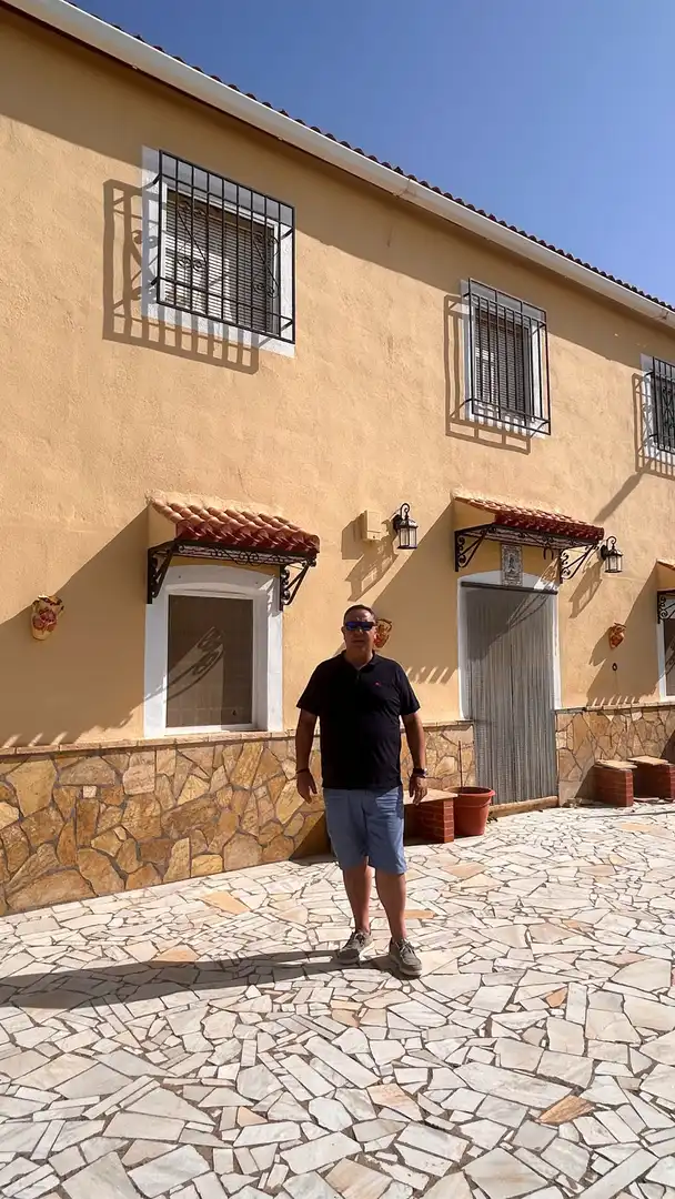 Vista exterior de Casa o chalet en venta en Albox con Calefacción, Jardín privado y Trastero