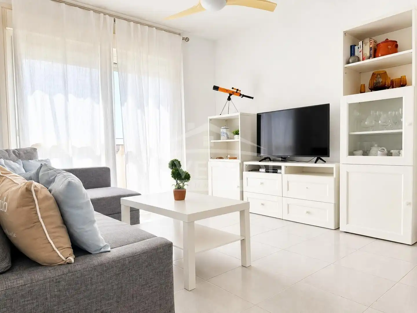 Sala de estar de Piso en venta en El Ejido con Amueblado