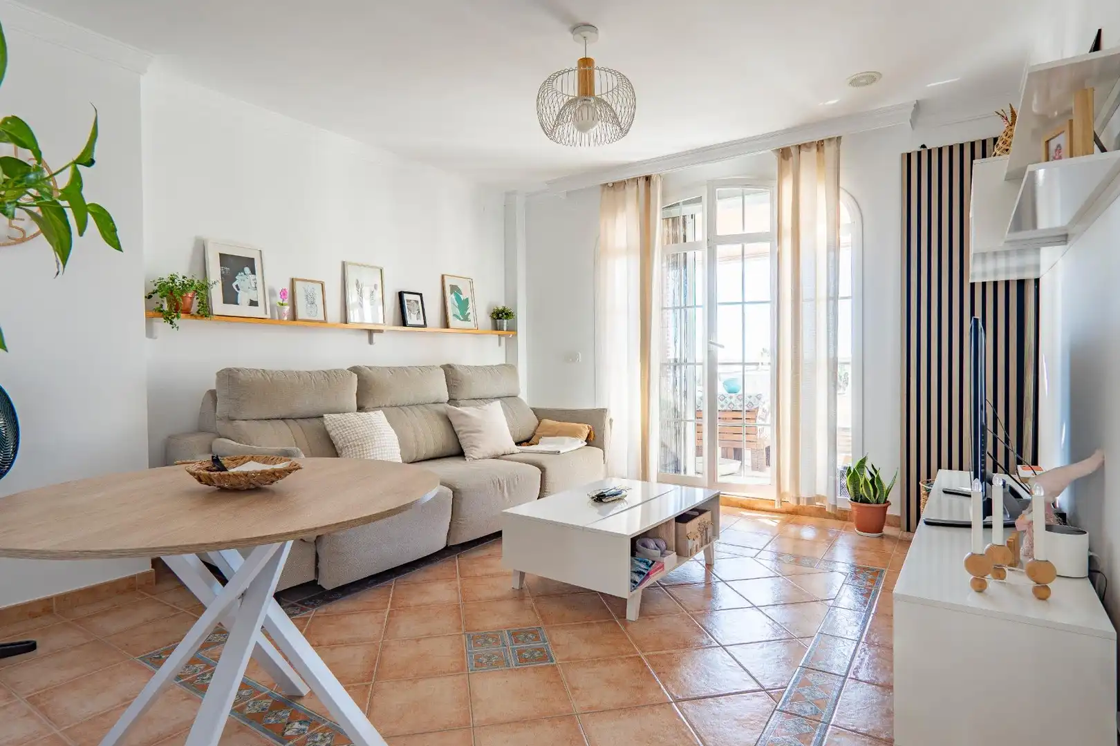 Sala de estar de Casa o chalet en venta en Caleta de Vélez