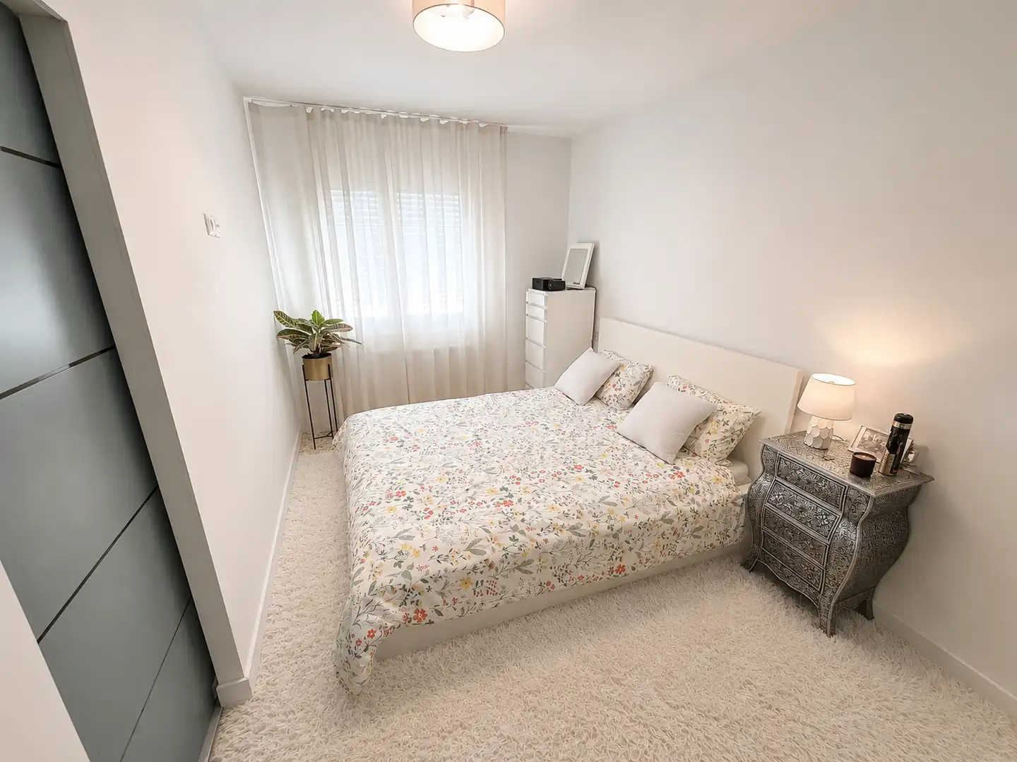 Bedroom of Flat for sale in Lleida  with Air Conditioner, Heating and Furnished