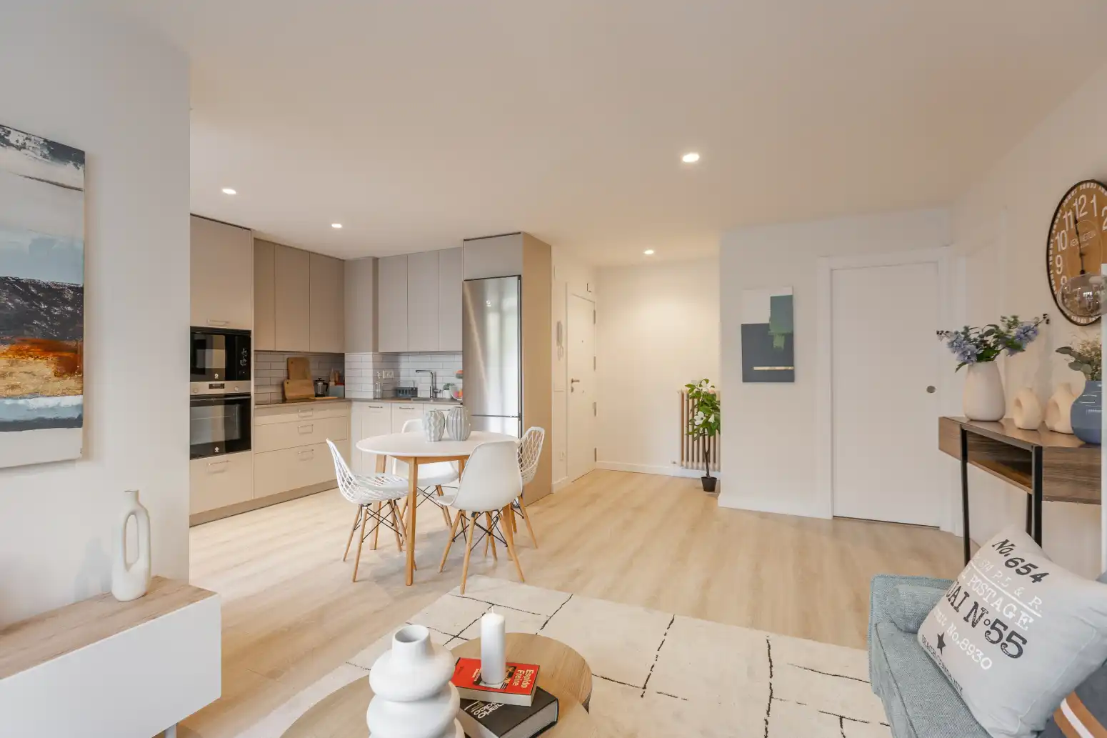Living room of Flat for sale in  Pamplona / Iruña  with Heating and Terrace