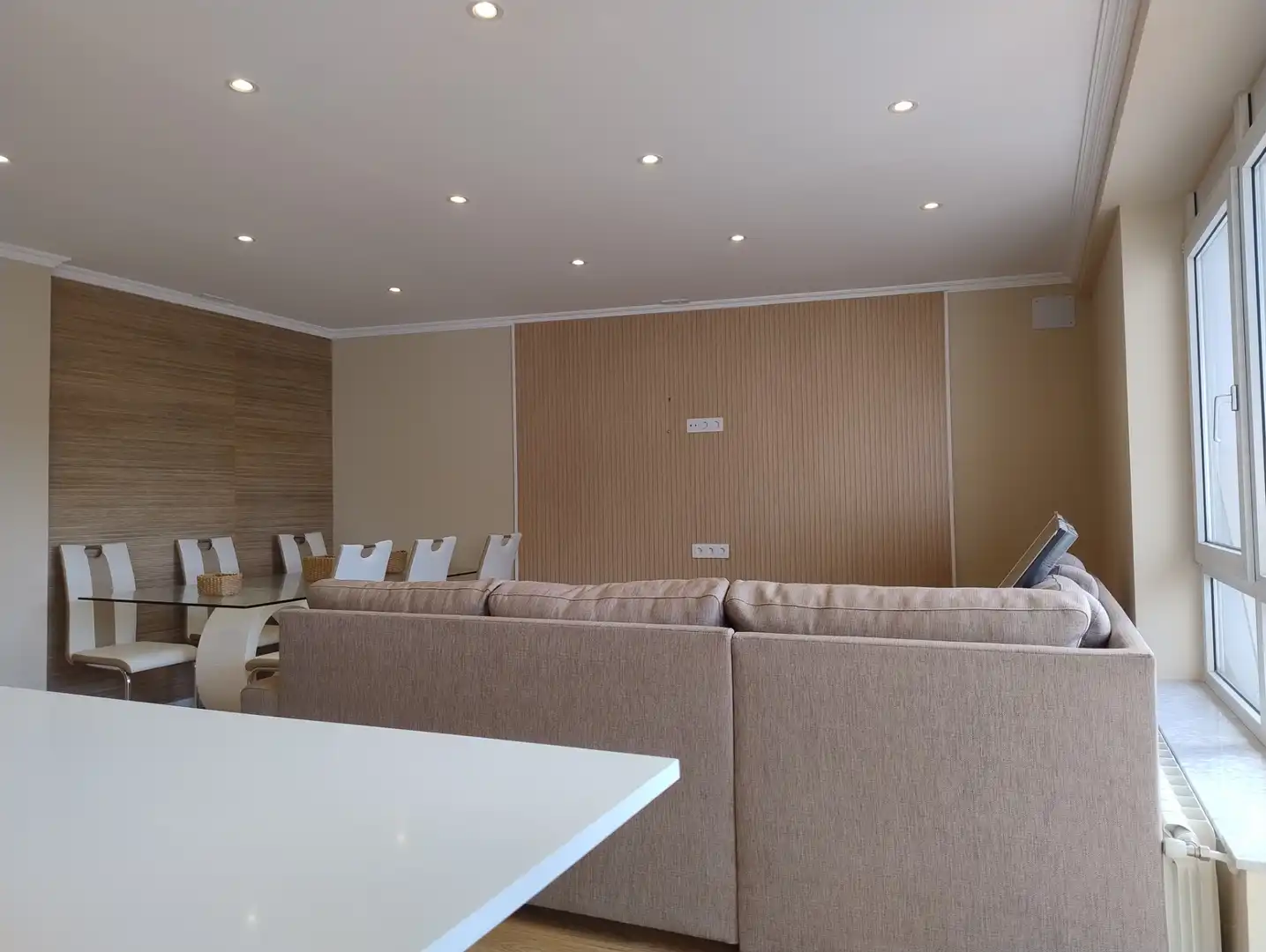 Living room of Flat for rent in Lugo  with Heating, Furnished and Oven