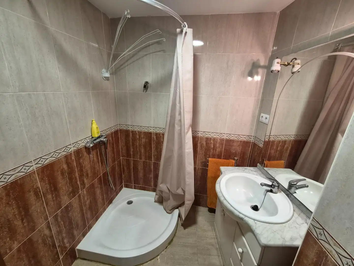 Badezimmer von Wohnung zur Miete in Moncada mit Möbliert und Balkon