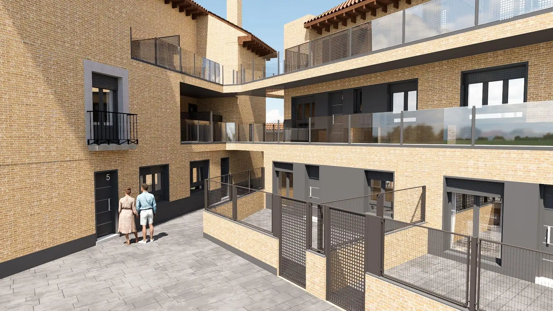Exterior view of Flat for sale in Navalcarnero  with Heating, Private garden and Terrace