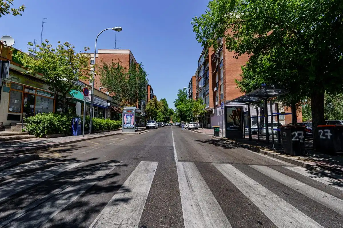 Vista exterior de Piso en venta en Madrid con Aire acondicionado, Calefacción y Terraza