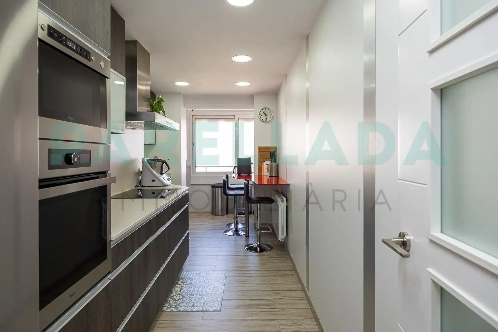 Kitchen of Duplexes for sale in Badalona  with Air Conditioner, Heating and Terrace