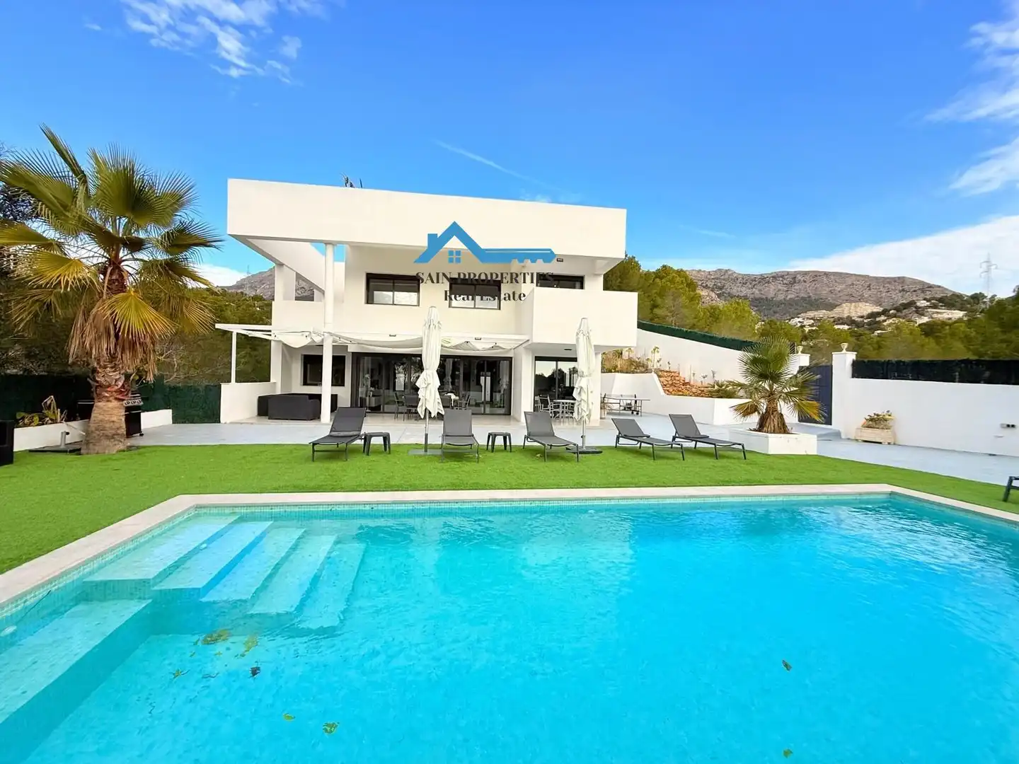 Vista exterior de Casa o chalet en venta en Altea con Aire acondicionado, Calefacción y Jardín privado