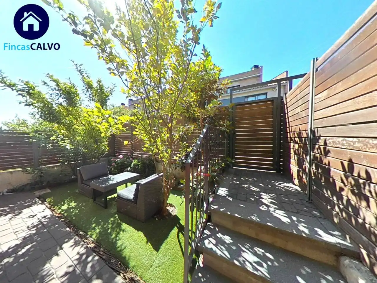 Terrassa de Casa adosada en venda en Sant Quirze del Vallès amb Aire condicionat, Calefacció i Jardí privat