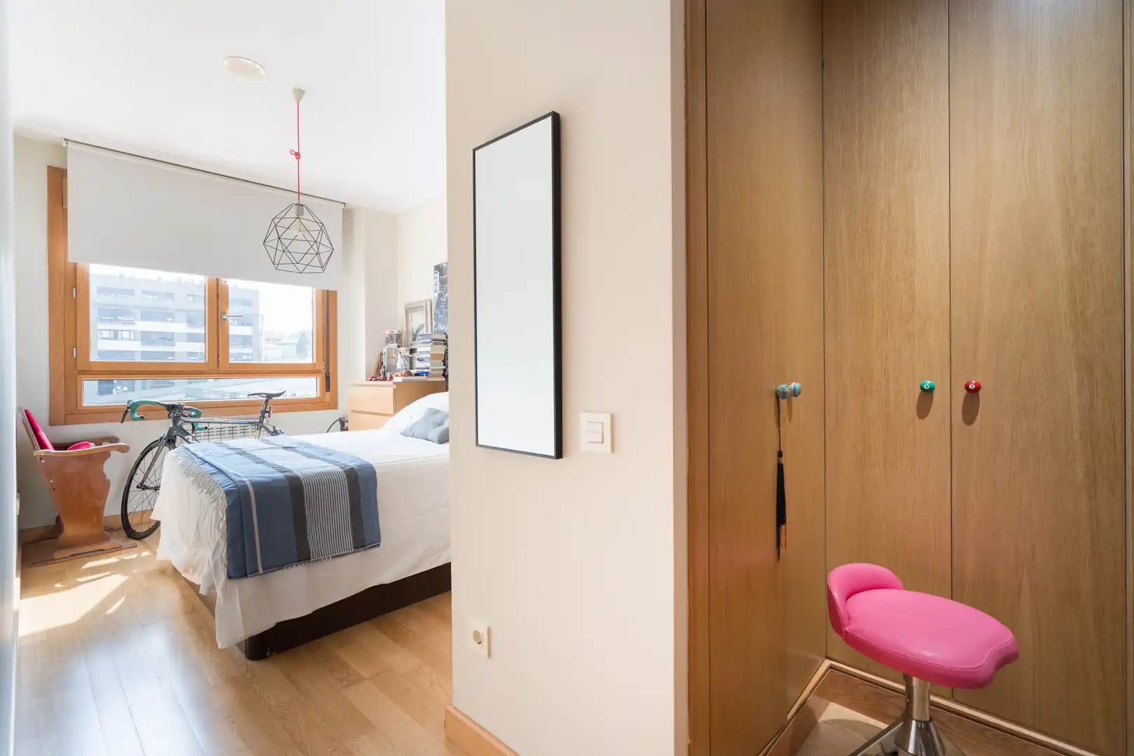 Schlafzimmer von Wohnung zum Verkauf in Gijón  mit Heizung und Parkett
