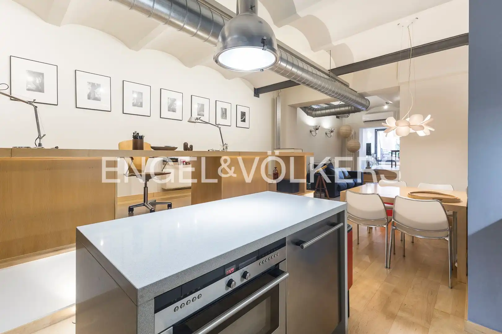 Cocina de Loft en venta en Barcelona con Aire acondicionado, Calefacción y Parquet