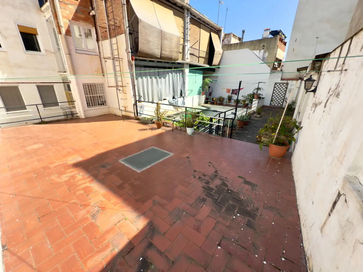 Terrasse von Erdgeschoss zum Verkauf in Sant Boi de Llobregat mit Klimaanlage, Parkett und Terrasse