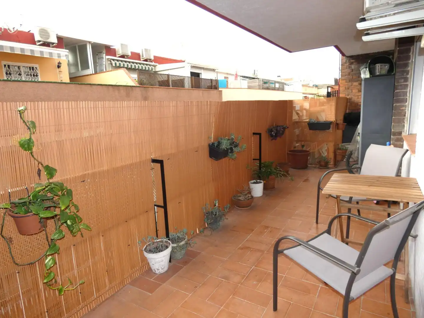Terraza de Piso en venta en Santa Coloma de Gramenet con Aire acondicionado, Calefacción y Parquet