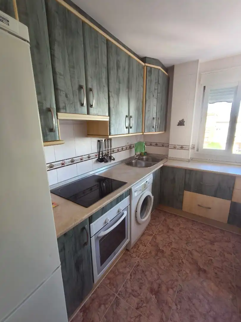 Kitchen of Flat for rent in Armilla  with Air Conditioner, Furnished and Oven