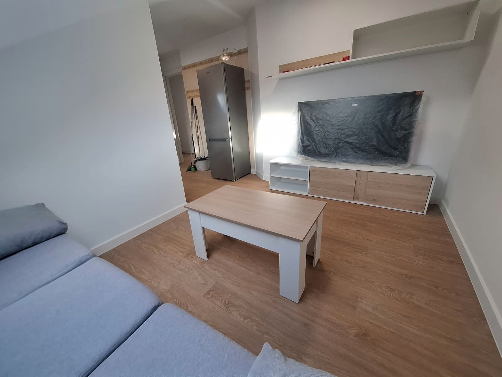 Sala d'estar de Àtic de lloguer en Ribeira amb Traster, Moblat i Forn