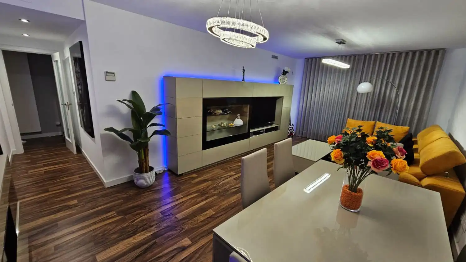 Living room of Apartments for rent in Torrent  with Air Conditioner, Heating and Parquet flooring