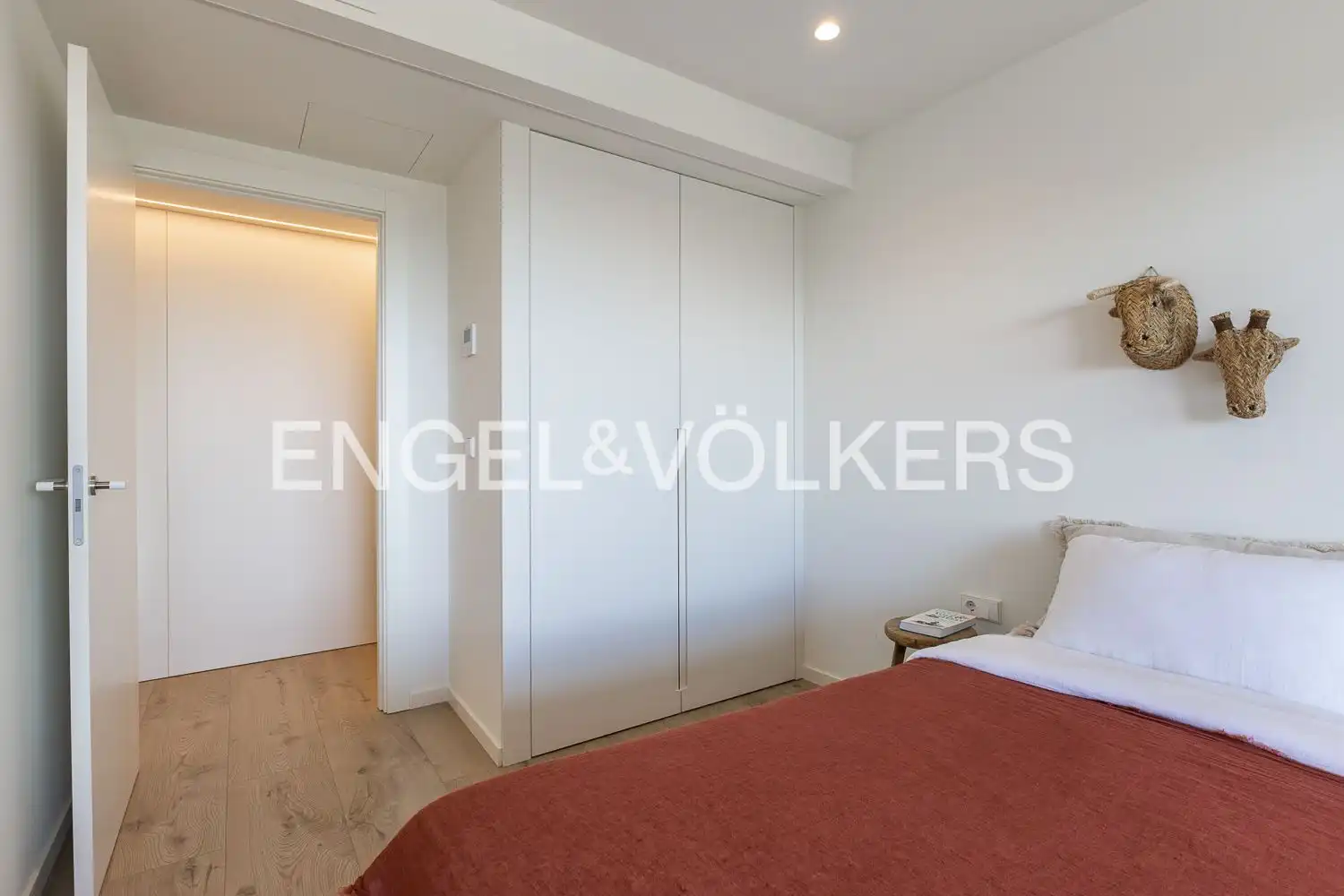 Bedroom of Flat for sale in Pedreguer  with Air Conditioner, Heating and Private garden