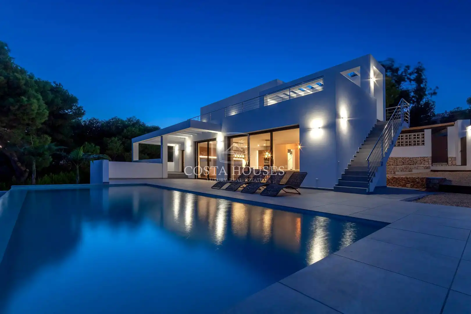 Exterior view of Houses for sale in Jávea / Xàbia  with Air Conditioner, Private garden and Terrace