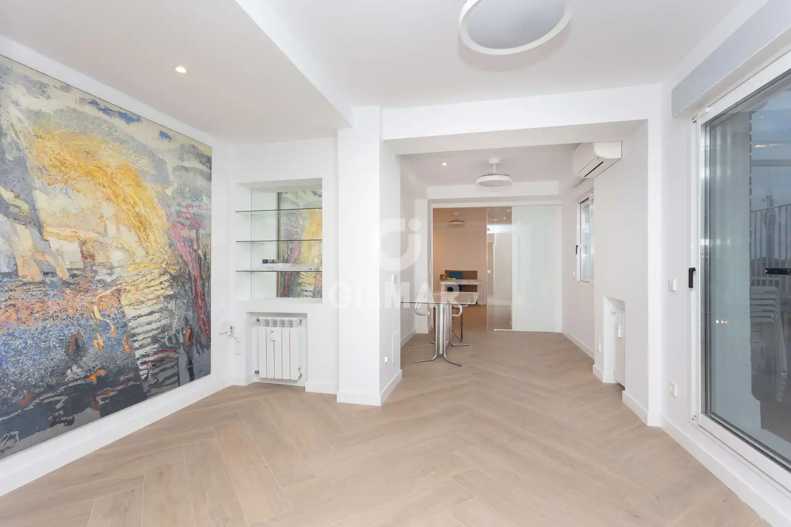 Sala de estar de Piso en venta en Madrid con Calefacción y Balcón