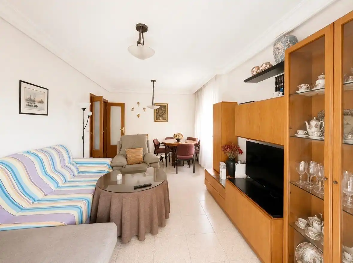 Sala de estar de Piso en venta en Murcia con Aire acondicionado y Terraza