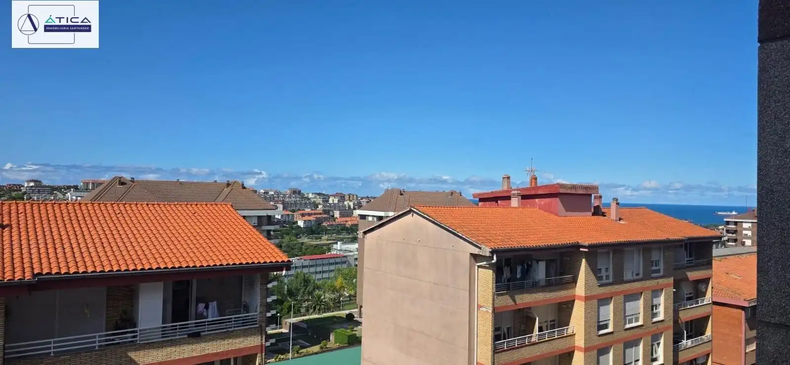 Exterior view of Flat for sale in Santander  with Parquet flooring and Terrace