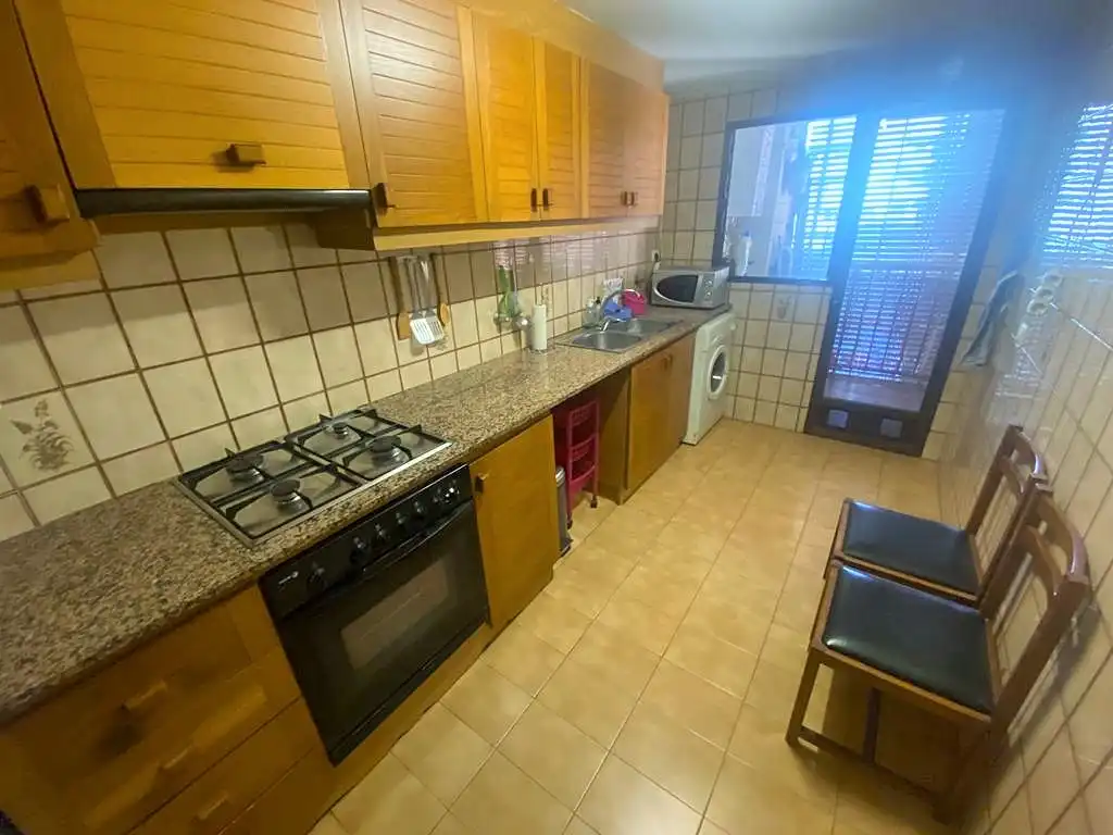 Cocina de Piso de alquiler en Valencia con Terraza, Amueblado y Balcón