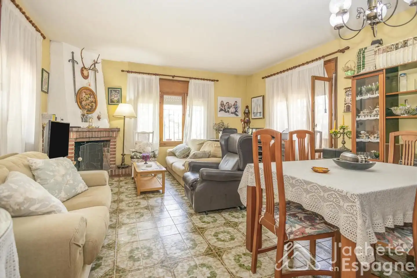 Living room of Houses for sale in San Vicente del Raspeig / Sant Vicent del Raspeig  with Private garden, Terrace and Swimming Pool
