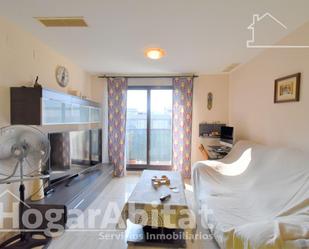 Living room of Flat for sale in Villalonga  with Heating, Terrace and Balcony