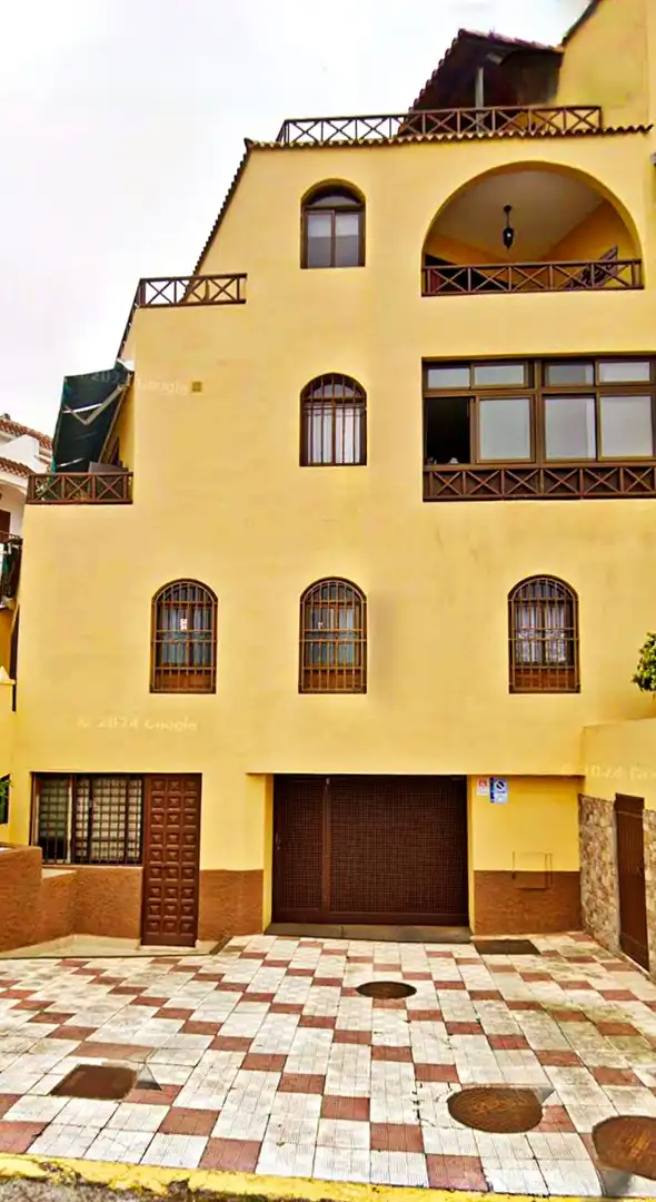 Außenansicht von Wohnung zum Verkauf in Los Realejos mit Privatgarten, Terrasse und Möbliert