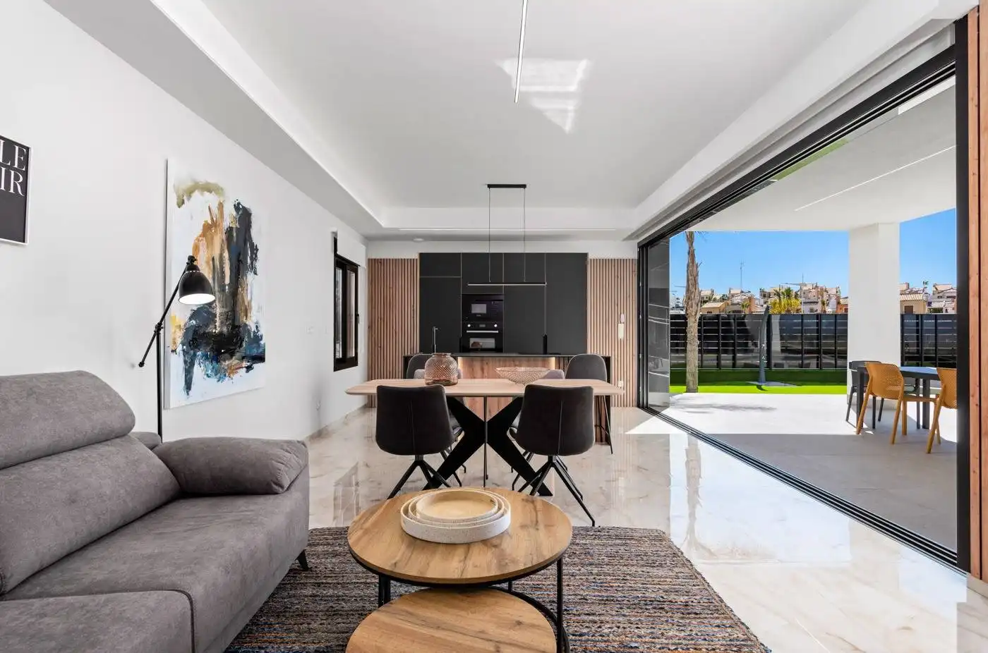 Dining room of Houses for sale in Algorfa  with Private garden, Terrace and Swimming Pool
