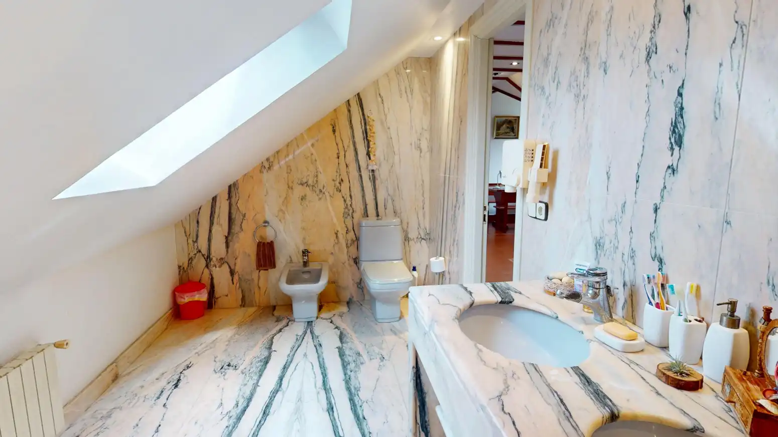 Baño de Casa o chalet en venta en Santander con Calefacción, Jardín privado y Parquet