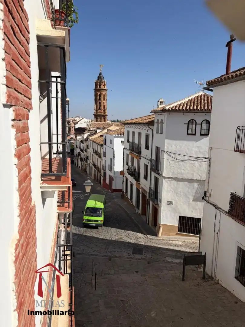 Vista exterior de Piso en venta en Antequera con Amueblado y Balcón