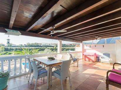 Terrace of House or chalet for sale in Marbella  with Air Conditioner, Private garden and Terrace