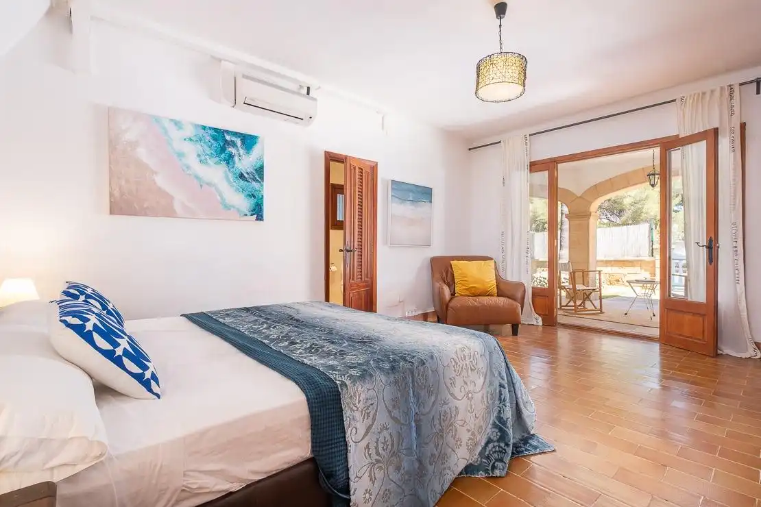 Dormitori de Casa o xalet en venda en Alcúdia amb Aire condicionat, Jardí privat i Terrassa