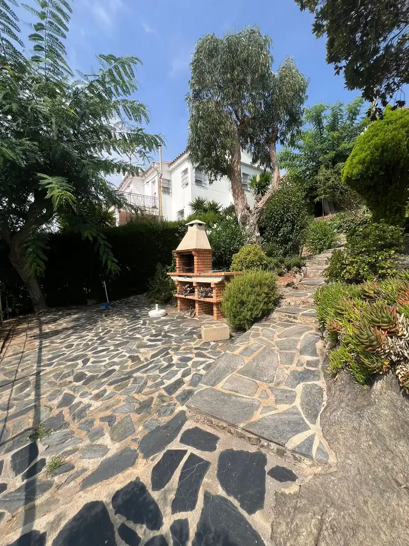 Jardín de Casa o chalet en venta en Santa Susanna con Aire acondicionado, Calefacción y Jardín privado