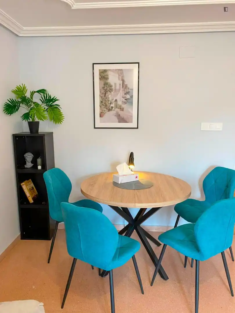 Dining room of Apartments for share in Norte