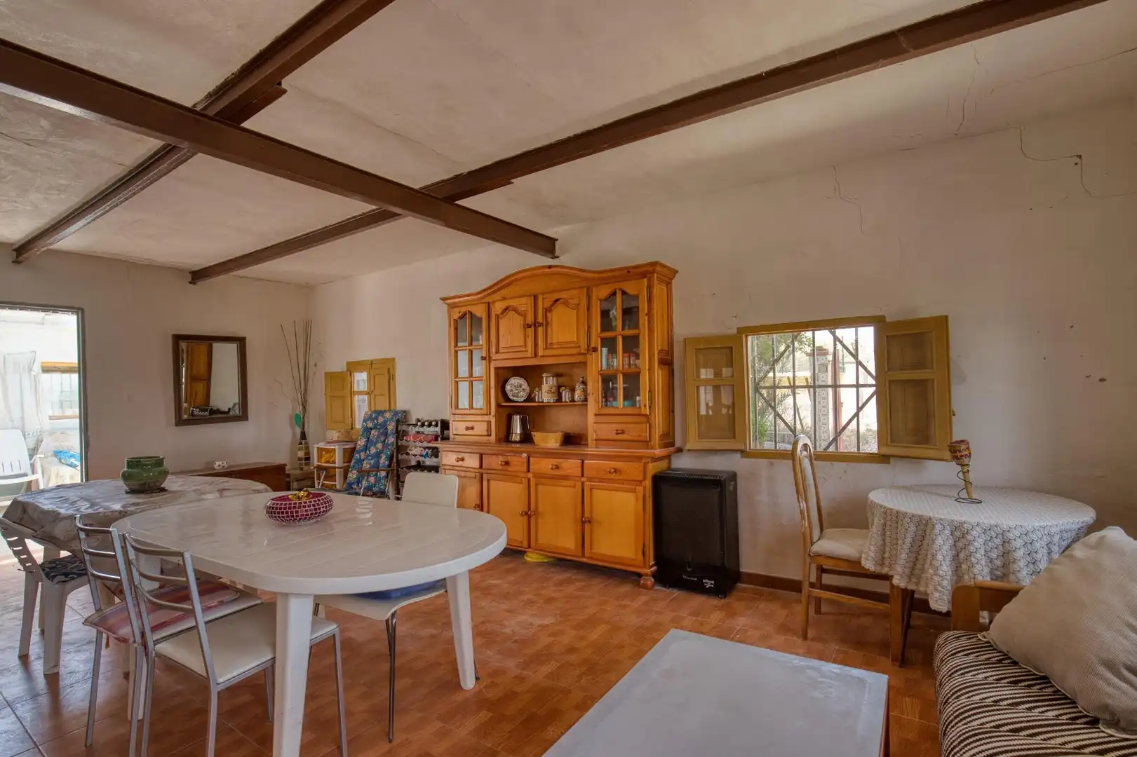 Comedor de Finca rústica en venta en Elche / Elx con Jardín privado, Terraza y Trastero