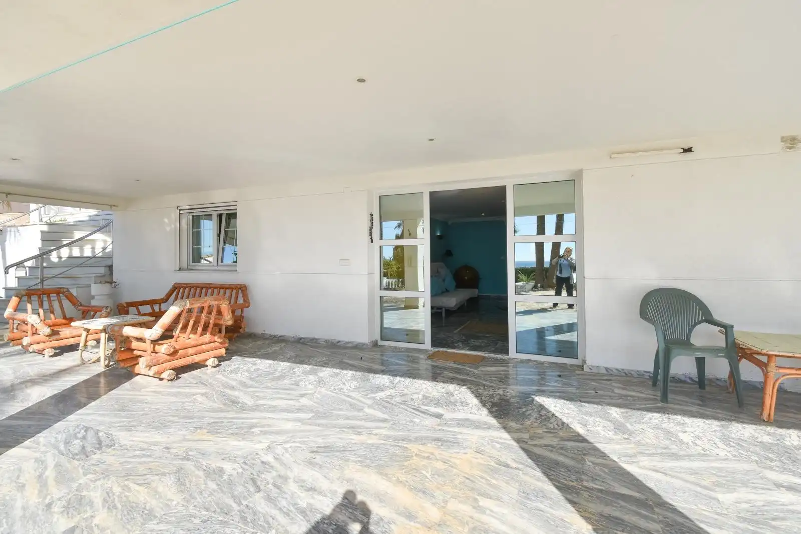 Terraza de Casa o chalet de alquiler en Rincón de la Victoria con Aire acondicionado, Calefacción y Jardín privado