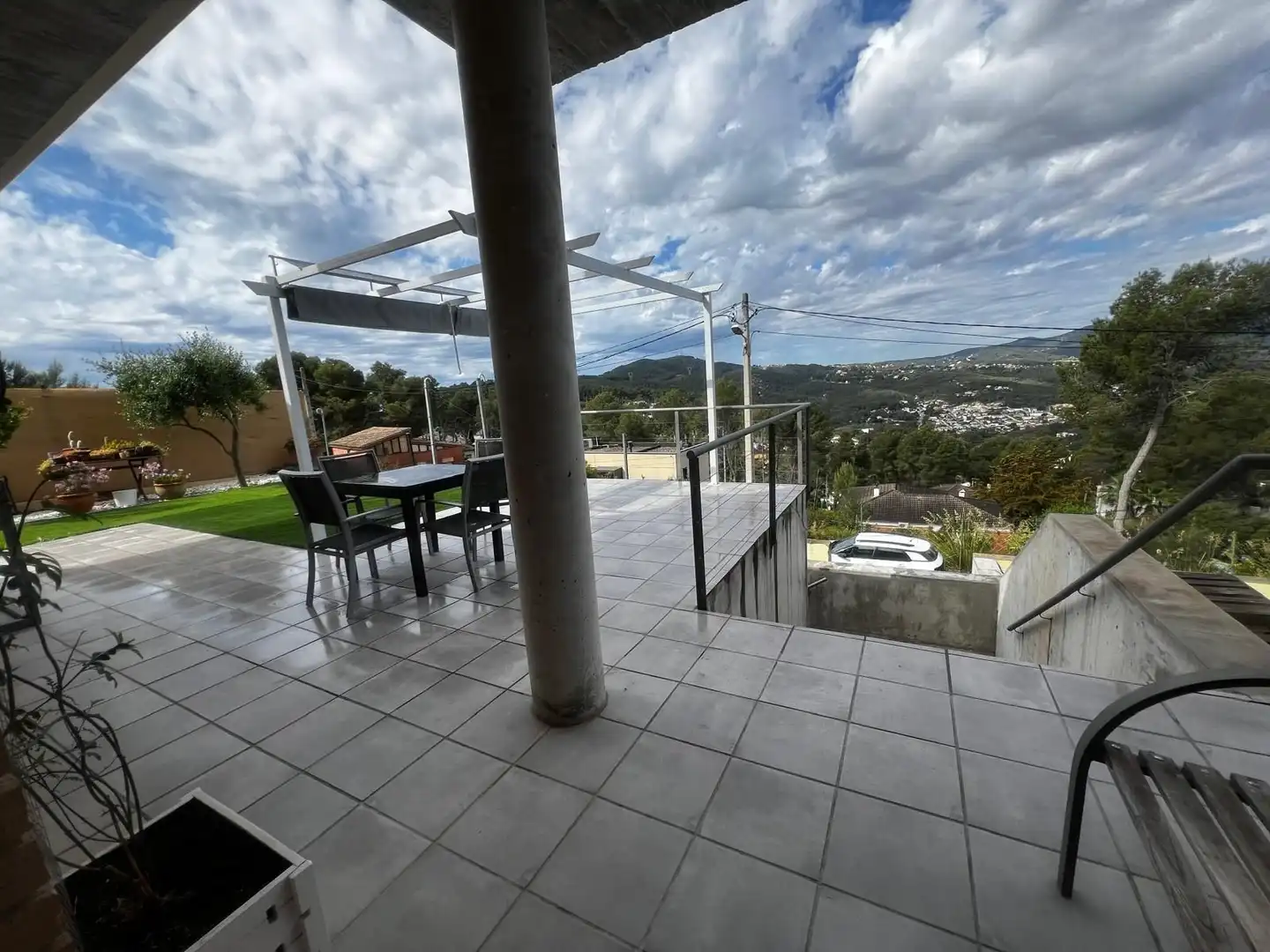 Terrassa de Casa o xalet en venda en Olivella amb Piscina