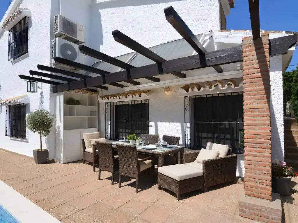 Terraza de Casa o chalet en venta en Fuengirola con Aire acondicionado, Amueblado y Horno