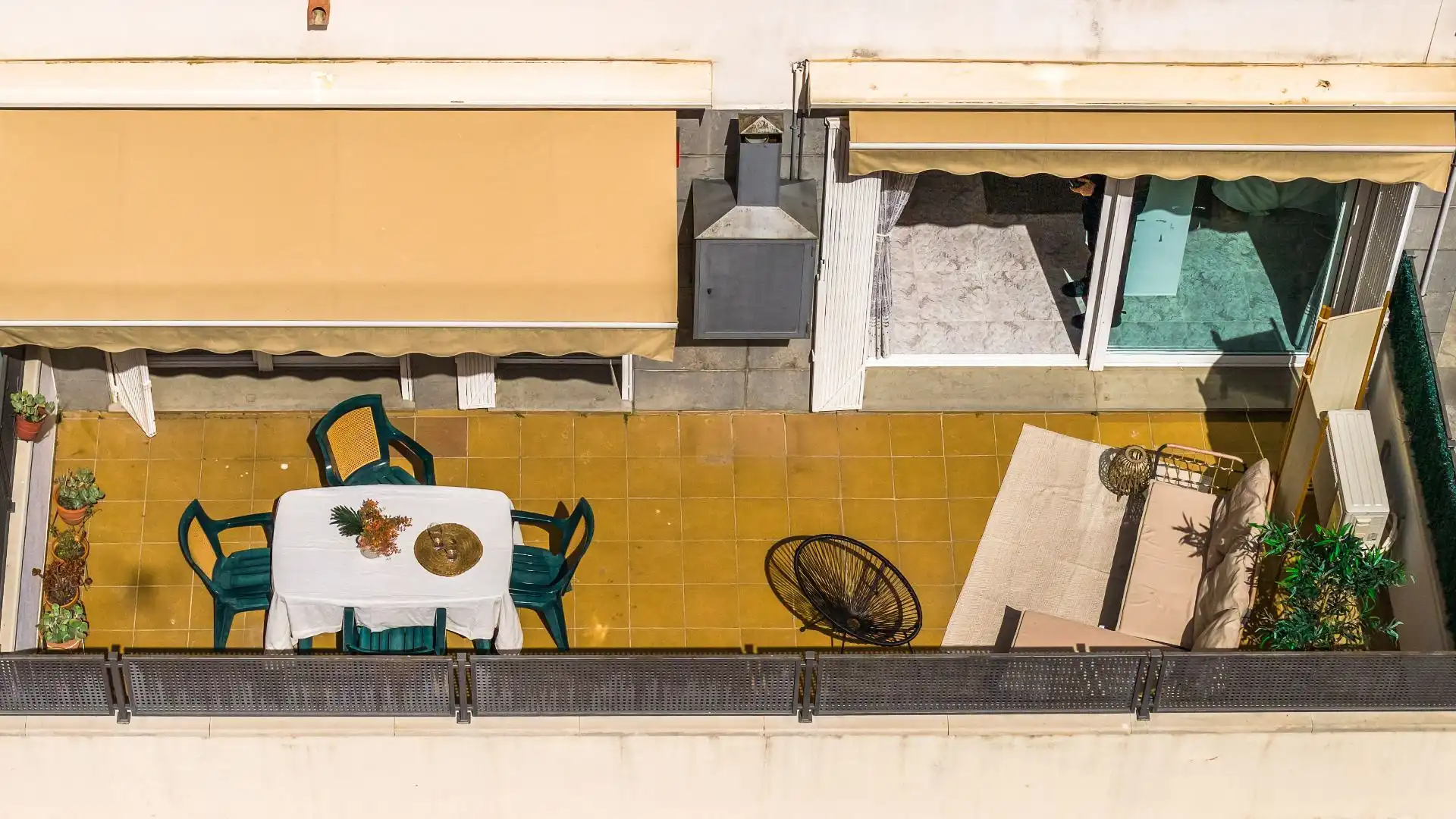 Terrasse von Wohnung zum Verkauf in Lloret de Mar mit Klimaanlage, Heizung und Terrasse