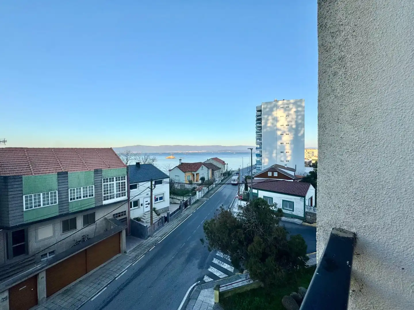 Exterior view of Flat for sale in Vilanova de Arousa  with Heating, Terrace and Furnished